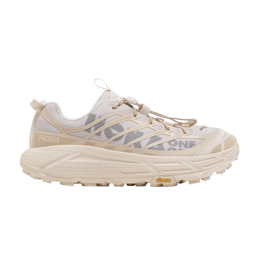 HOKA Mafate Three2 Eggnog Shifting Sand