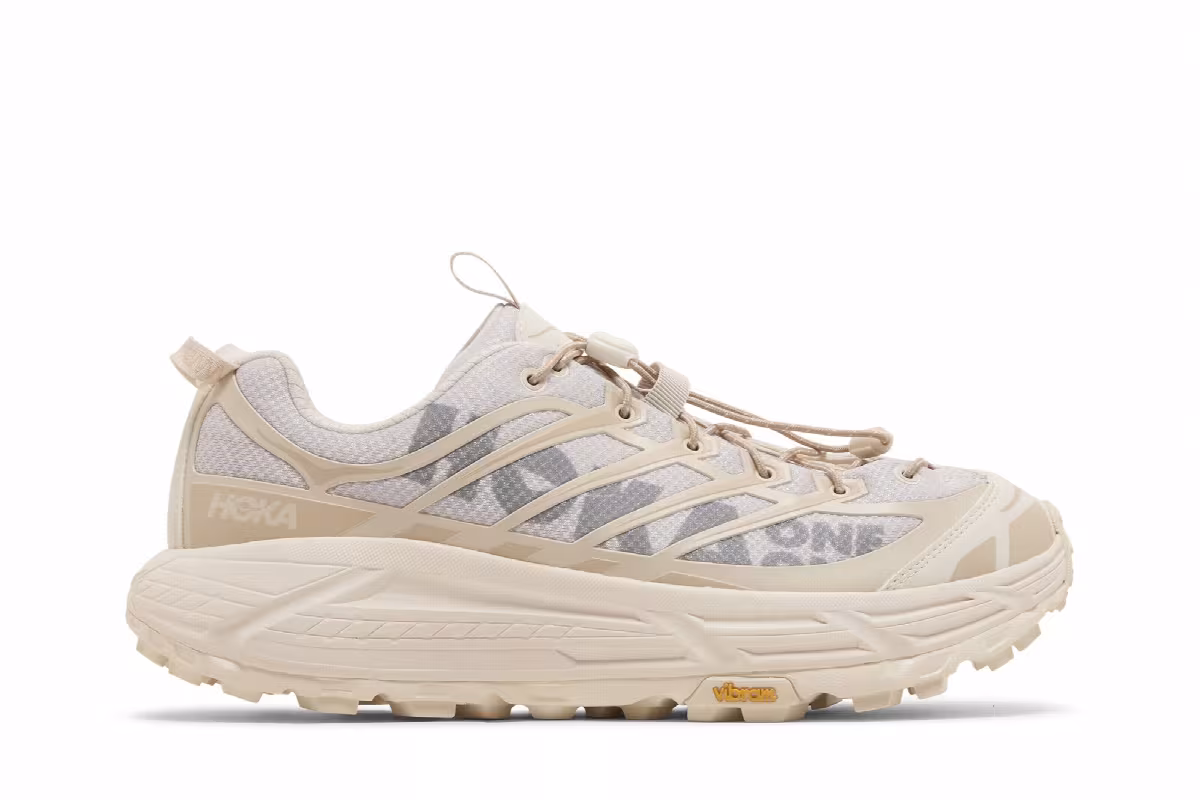 HOKA Mafate Three2 Eggnog Shifting Sand, view 2