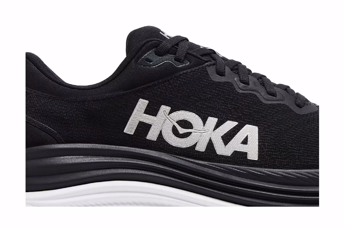 HOKA Gaviota 5 Black White, view 3