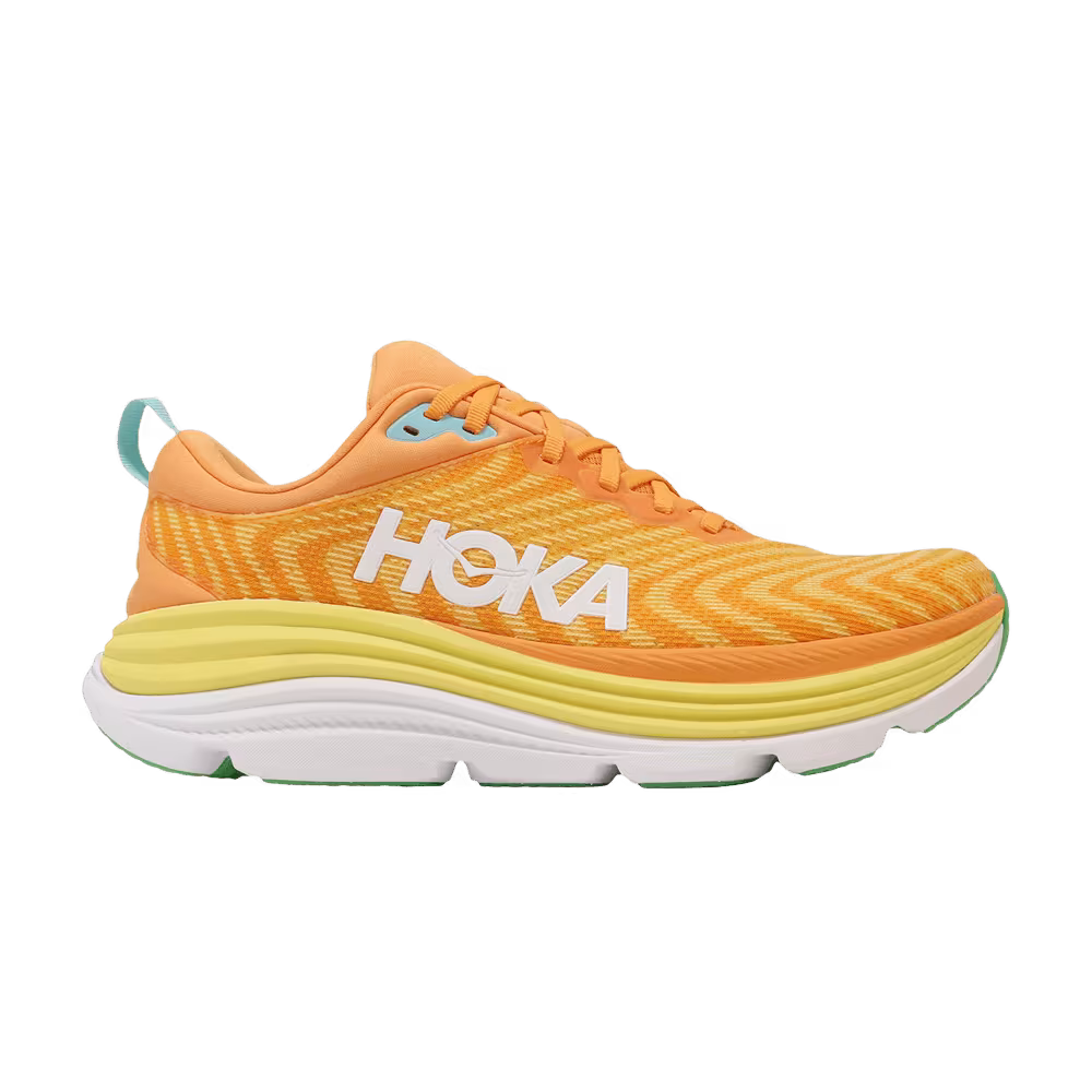 HOKA Gaviota 5 2E Wide Sunday Yellow Sherbet