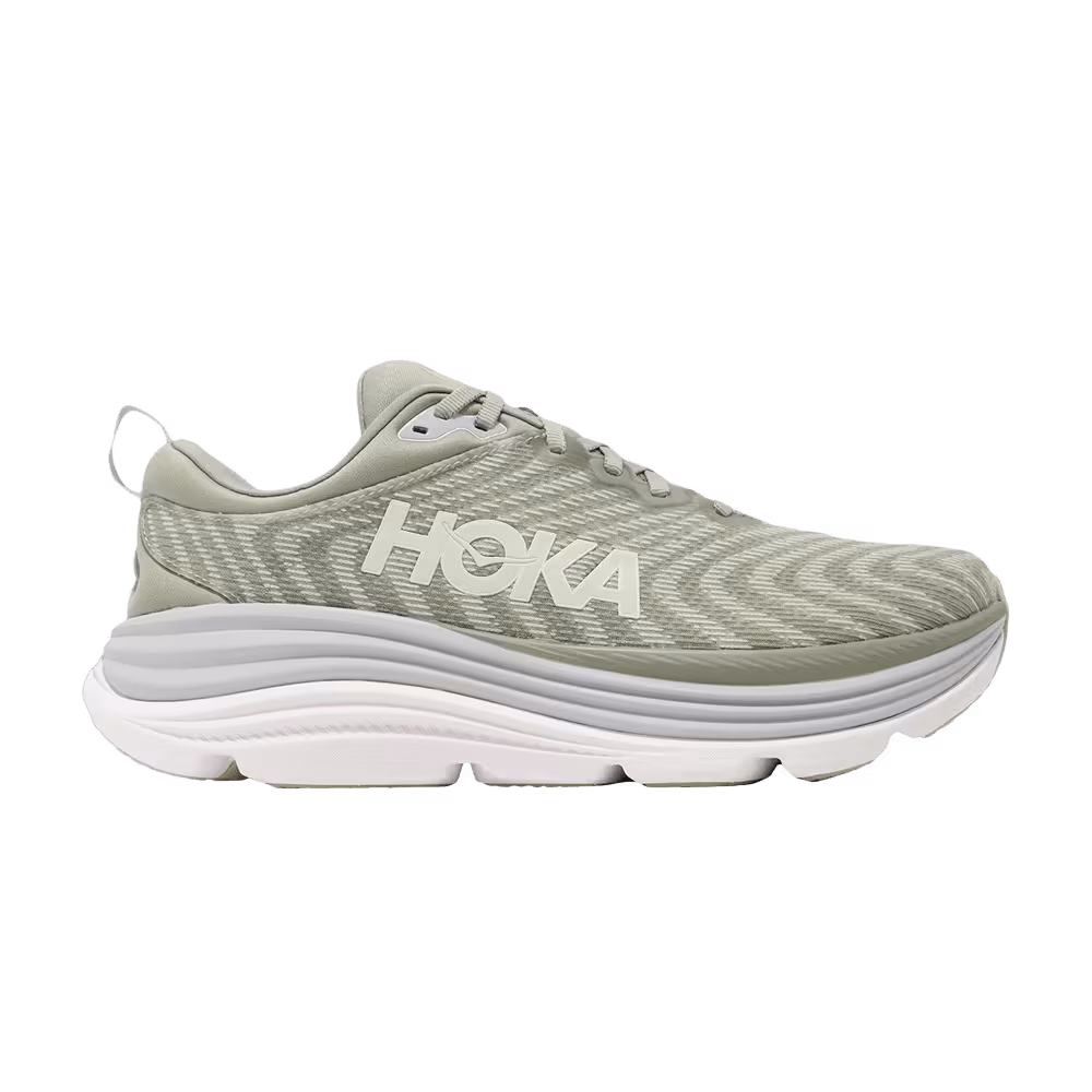 HOKA Gaviota 5 2E Wide Barely Oat Milk