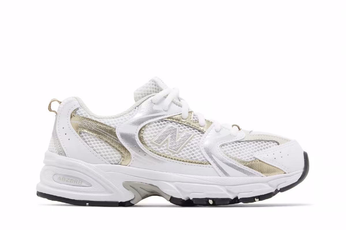 New Balance 530 Big Kid White Stoneware, view 2