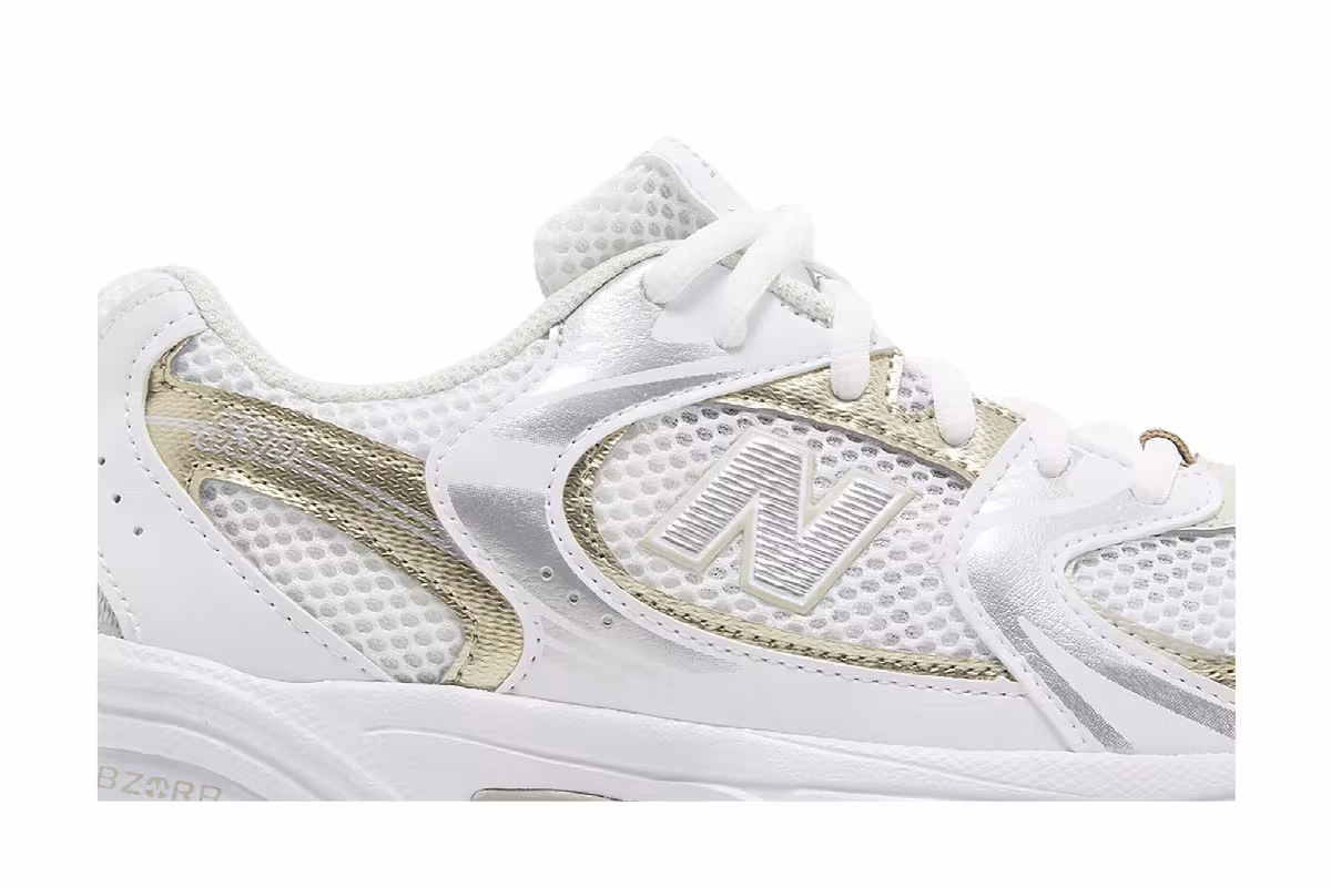 New Balance 530 Big Kid White Stoneware, view 3