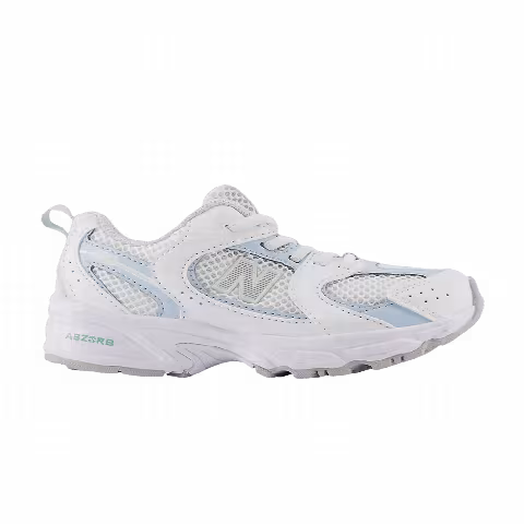 New Balance 530 Little Kid Wide 'White Light Chrome Blue'