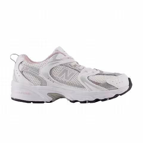 New Balance 530 Bungee Little Kid Wide 'White Mid Century Pink'