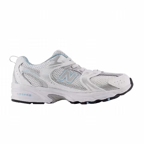 New Balance 530 Bungee Little Kid Wide 'White Chrome Blue'