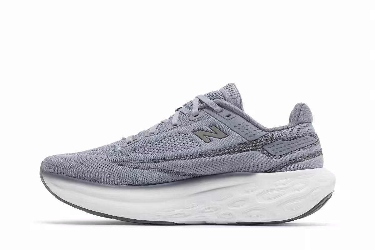 New Balance Fresh Foam X 1080v13 4E Wide Steel Titanium, view 4