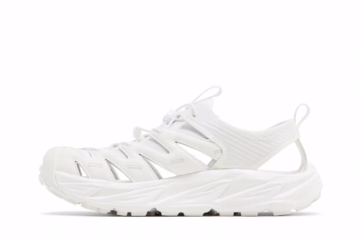 HOKA Hopara Sandal Triple White, view 4
