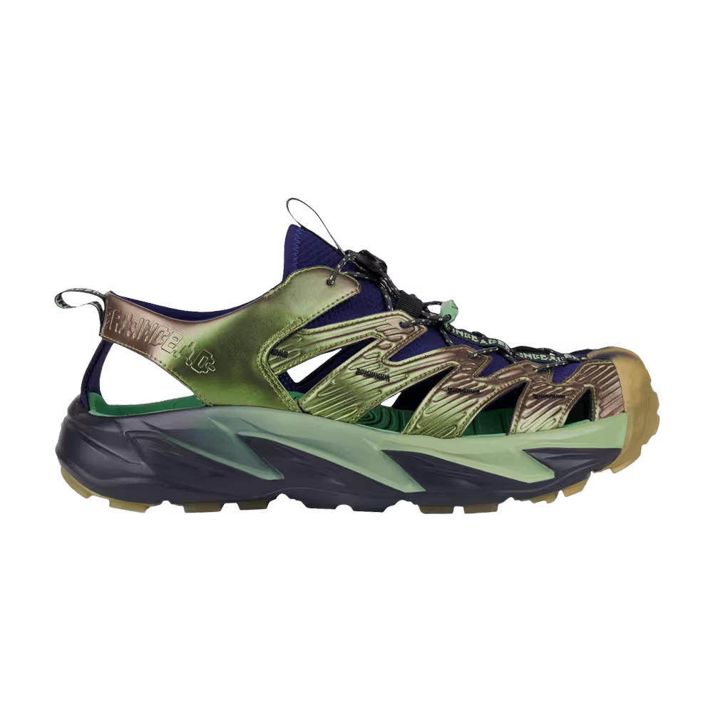 Brain Dead x HOKA Hopara Sandal Pea Pod Green
