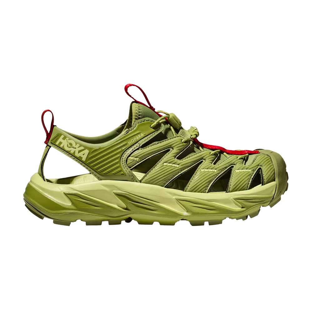 HOKA Hopara Sandal Dark Citron