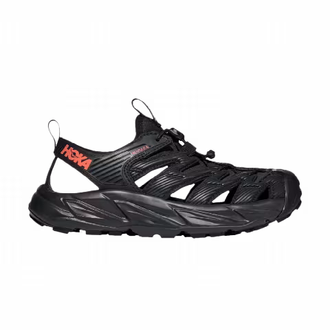 HOKA Wmns Hopara Sandal 'Black Fusion Coral'