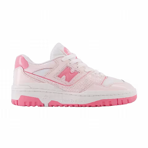 New Balance 550 Big Kid 'Patent Leather Pack - Shell Pink'
