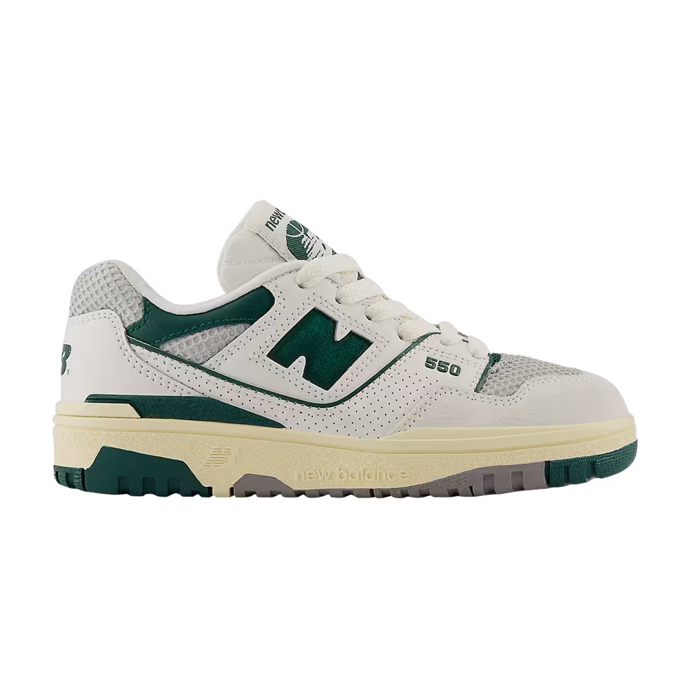 New Balance 550 Little Kid Sea Salt Pack - Marsh Green
