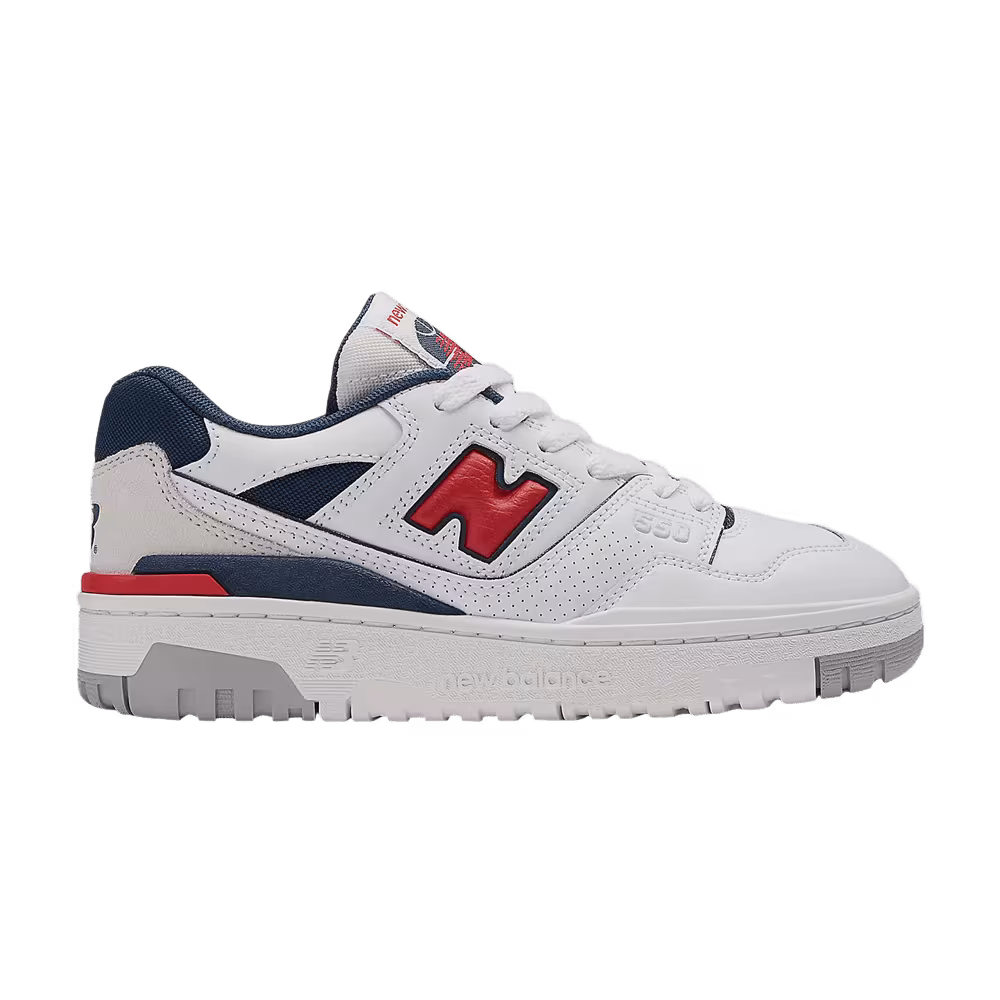 New Balance 550 Little Kid White Navy True Red