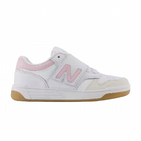 New Balance 480 Hook & Loop Little Kid Wide 'Orb Pink'
