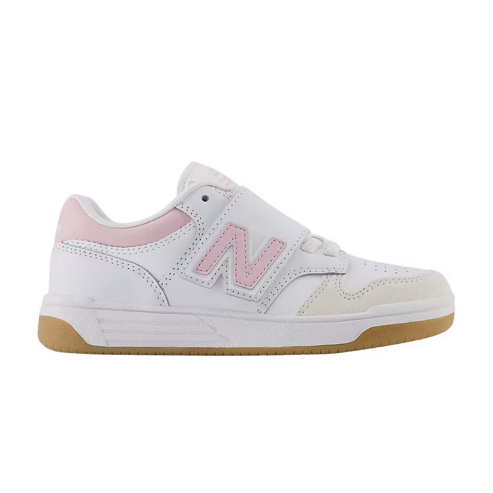 New Balance 480 Hook & Loop Little Kid Wide Orb Pink