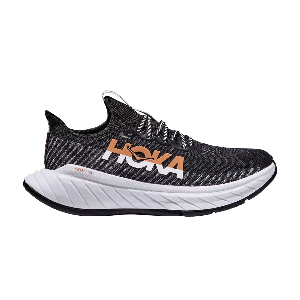 HOKA Women's Carbon X 3 Black Peach
