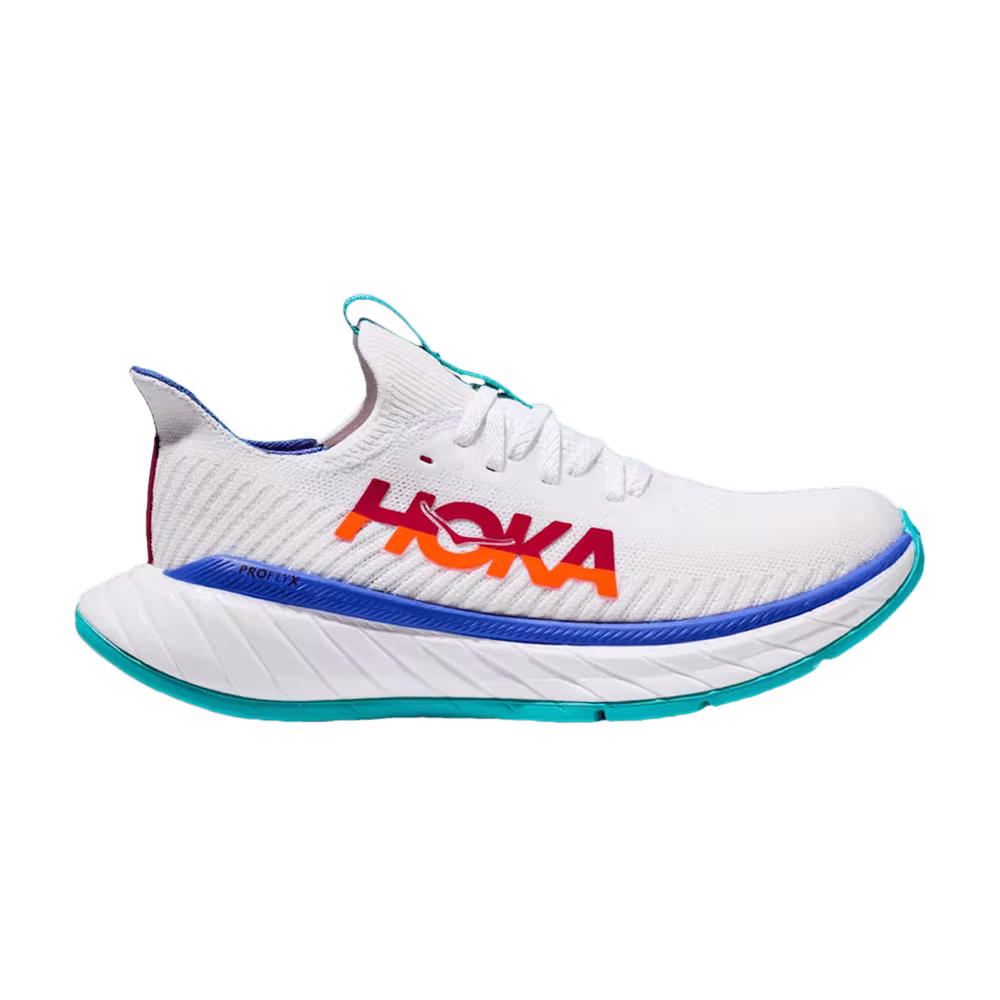 HOKA Carbon X 3 White Flame