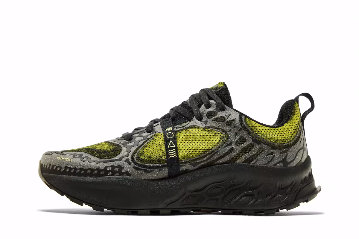 New Balance Fresh Foam X Hierro v8 2E Wide Black Tea Tree, view 4