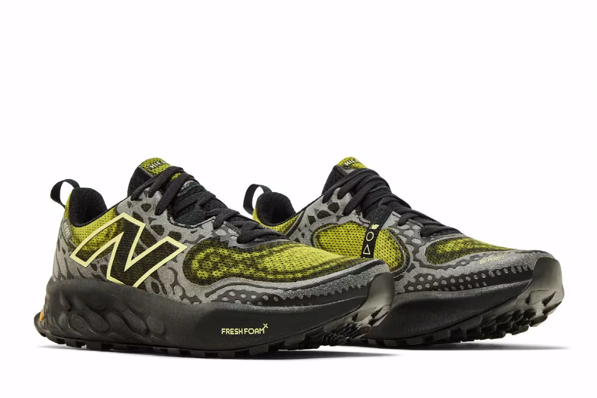 New Balance Fresh Foam X Hierro v8 2E Wide Black Tea Tree, view 9