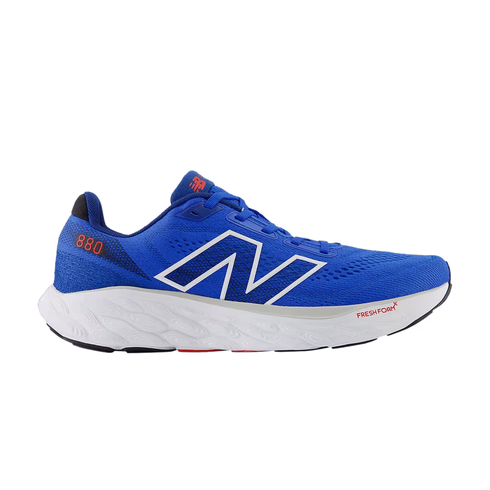 New Balance Fresh Foam X 880v14 4E Wide Blue Oasis True Red