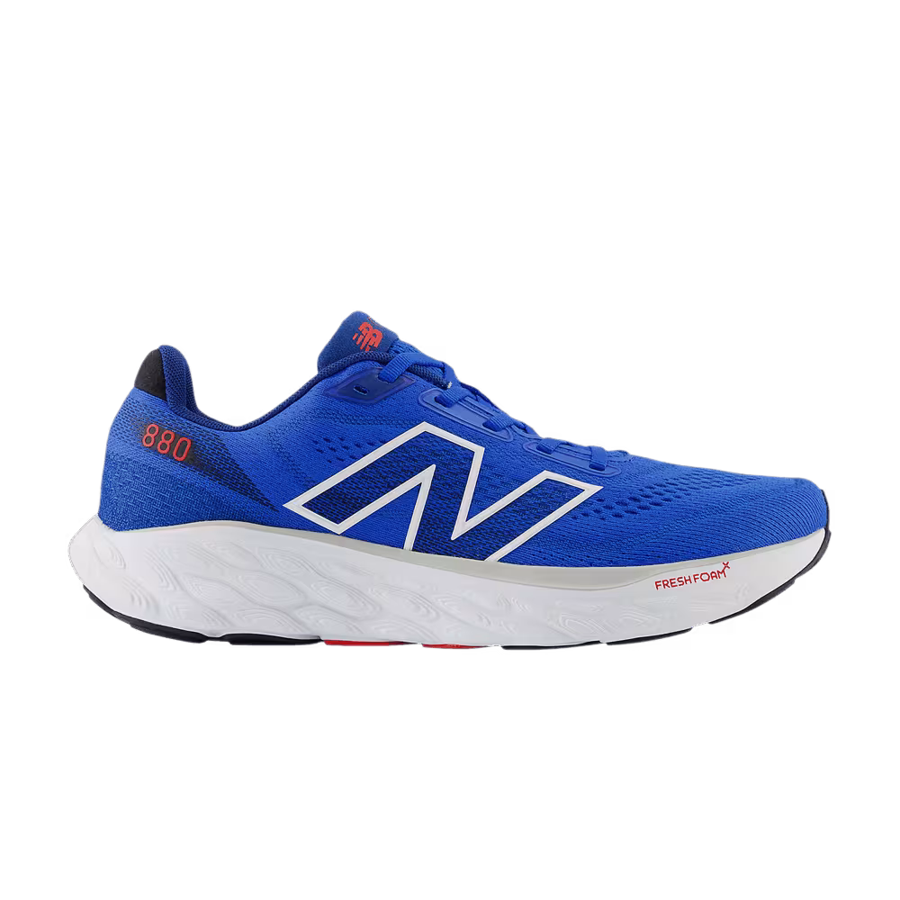 New Balance Fresh Foam X 880v14 2E Wide Blue Oasis True Red