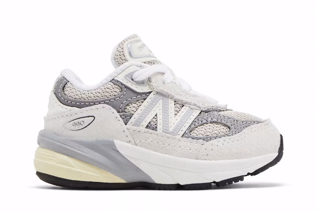 New Balance 990v6 Toddler Reflection Marblehead, view 2