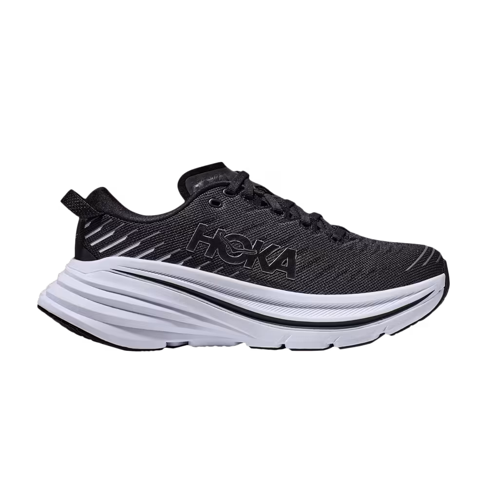 HOKA Women's Bondi X Black White