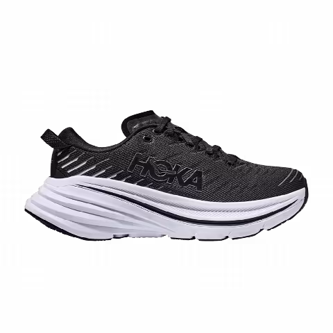 HOKA Bondi X 'Black White'