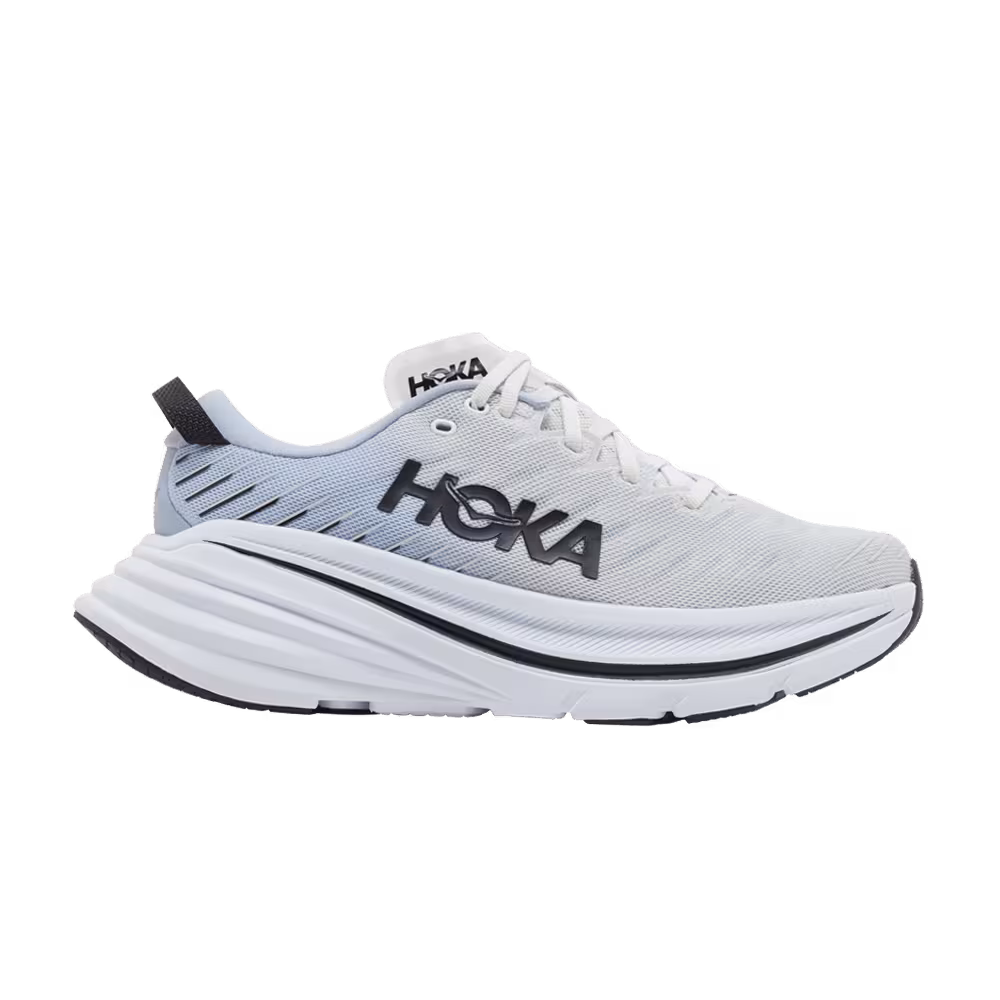 HOKA Bondi X Blue Fog