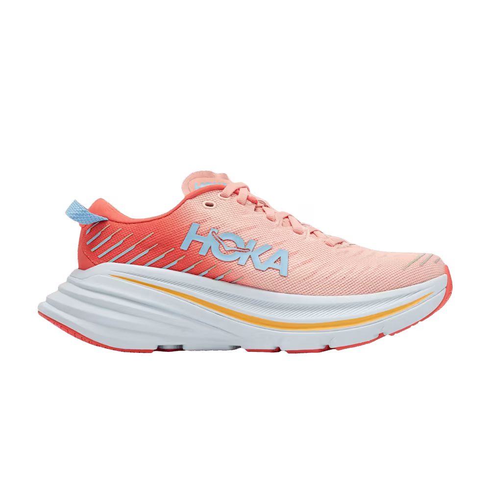 HOKA Women's Bondi X Camellia Peach Parfait