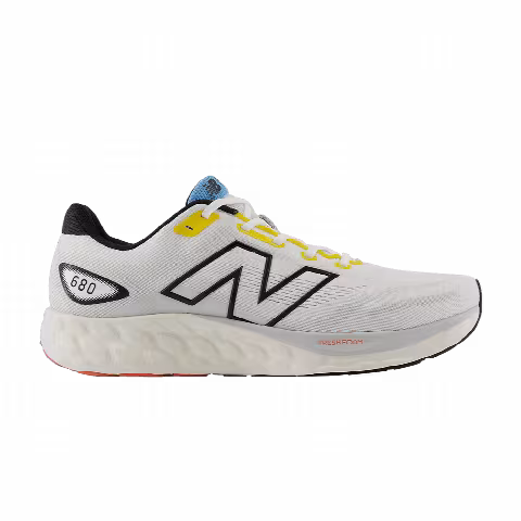 New Balance Fresh Foam 680v8 2E Wide 'White Ginger Lemon'