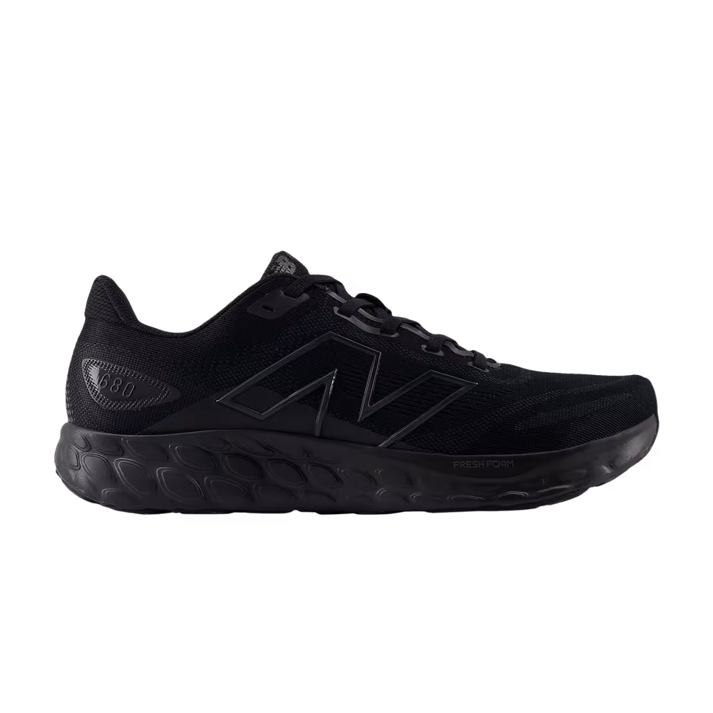 New Balance Fresh Foam 680v8 2E Wide Black