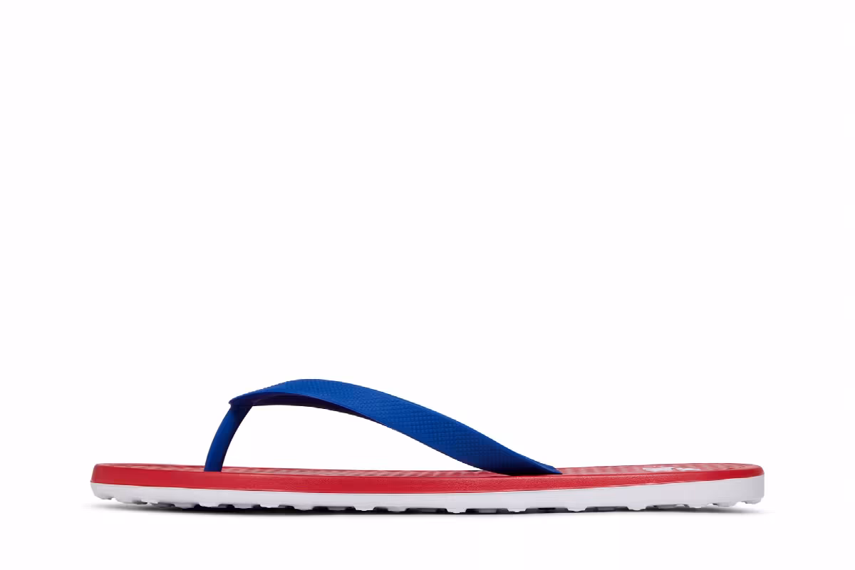 Nike On Deck Flip Flop University Red Royal, view 4