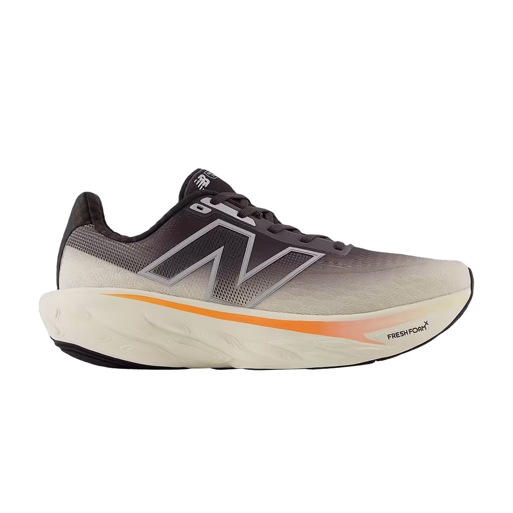 New Balance Fresh Foam X 1080v14 2E Wide Black Cement Hot Mango