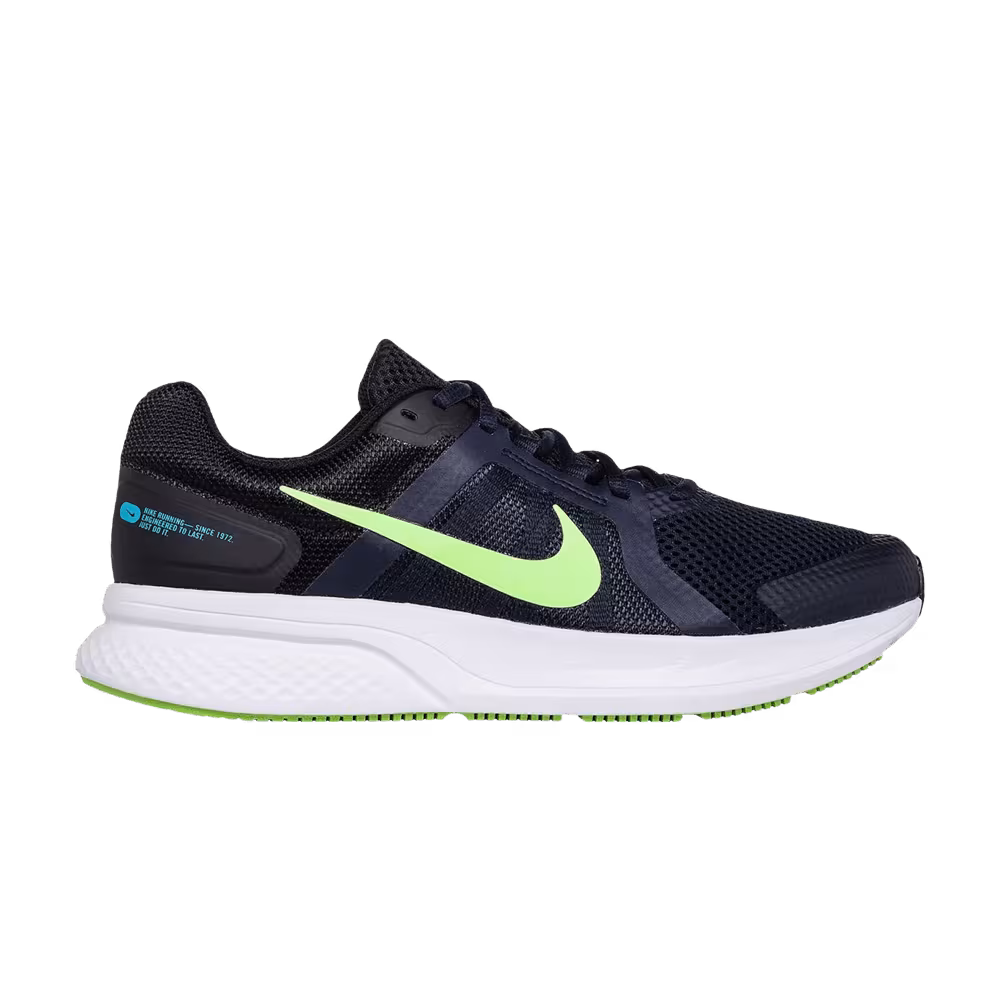 Nike Run Swift 2 Obsidian Lime Glow