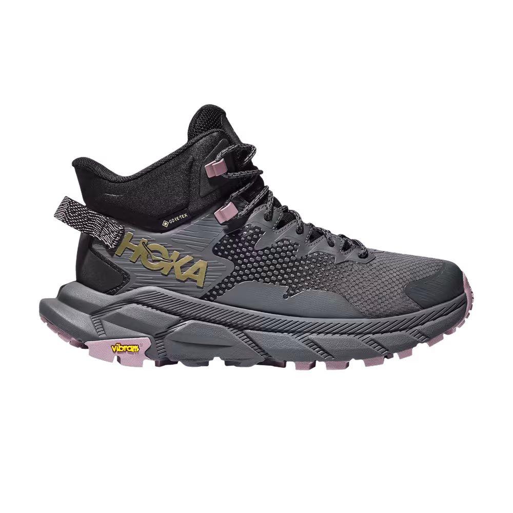 HOKA Women's Trail Code GORE-TEX Black Castlerock