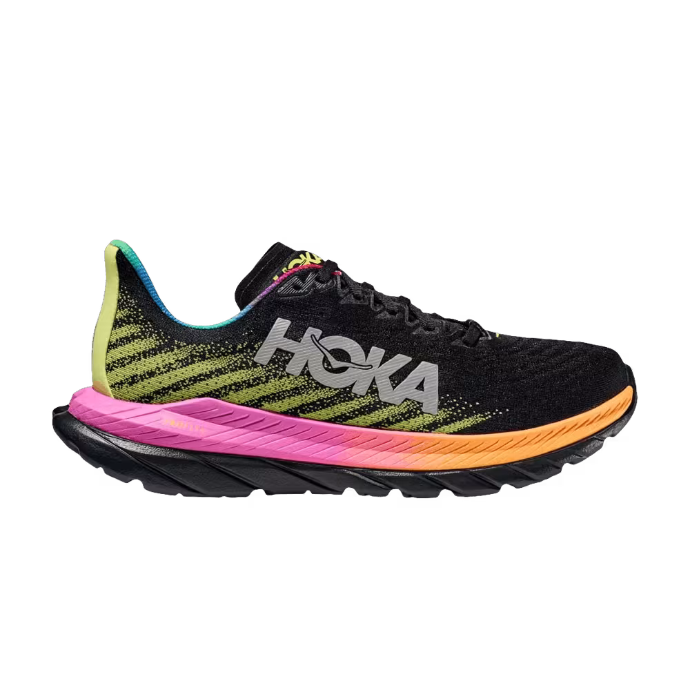 HOKA Mach 5 Black Rainbow