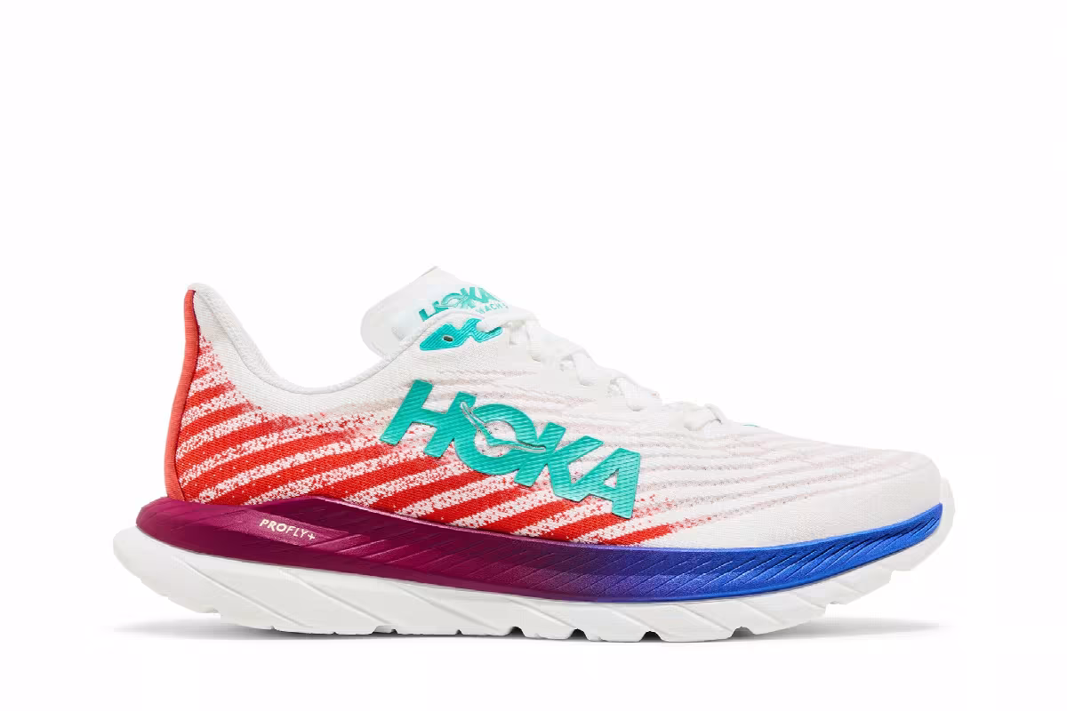 HOKA Mach 5 White Flame, view 2