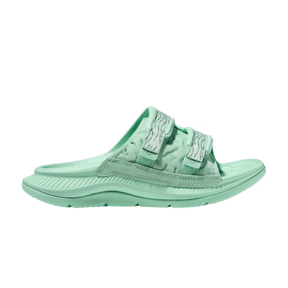 HOKA Ora Luxe Mist Green Trellis