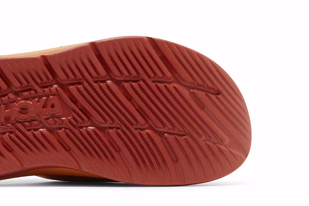 HOKA Ora Luxe Golden Yellow Desert Sun, view 6