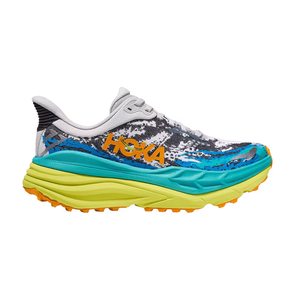 HOKA Women's Stinson 7 White Evening Primrose