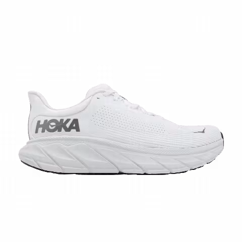 HOKA Arahi 7 2E Wide 'Blanc De Blanc Steel Wool'