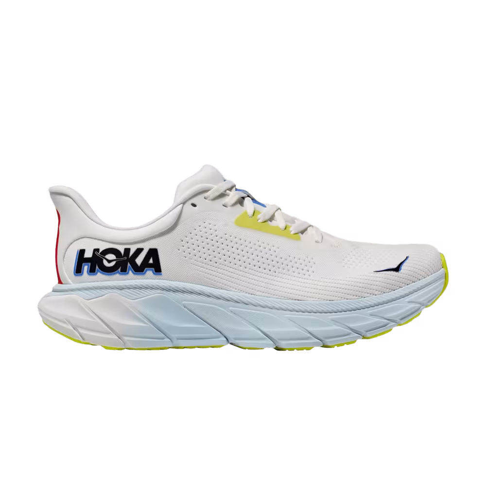 HOKA Arahi 7 Blanc De Blanc Virtual Blue