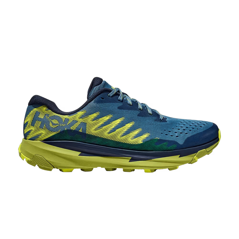 HOKA Torrent 3 Bluesteel Dark Citron