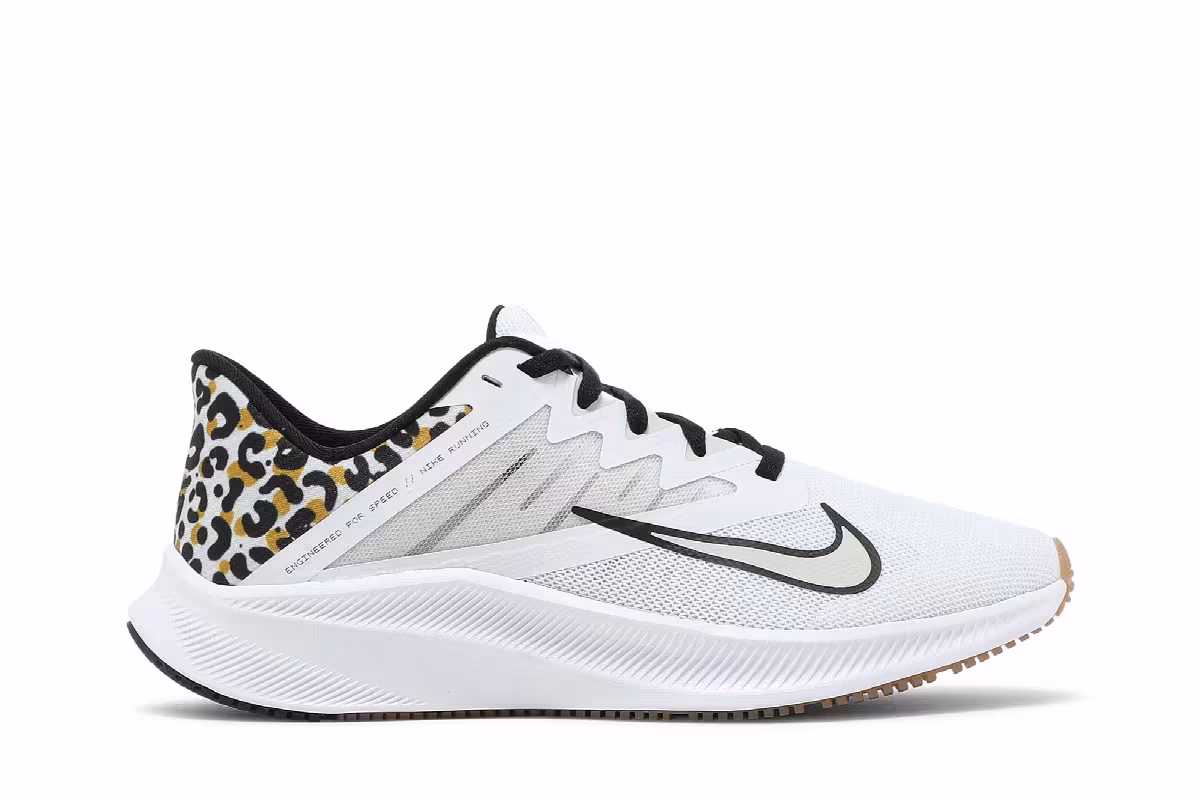 Nike Women's Quest 3 Premium Leopard, view 2