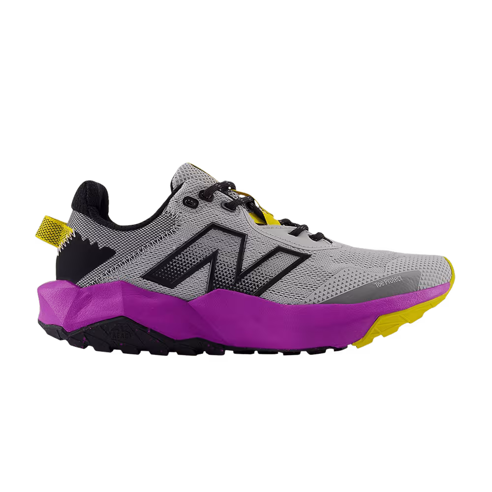 New Balance Women's DynaSoft Nitrel v6 Wide Rain Cloud Purple Fuchsia