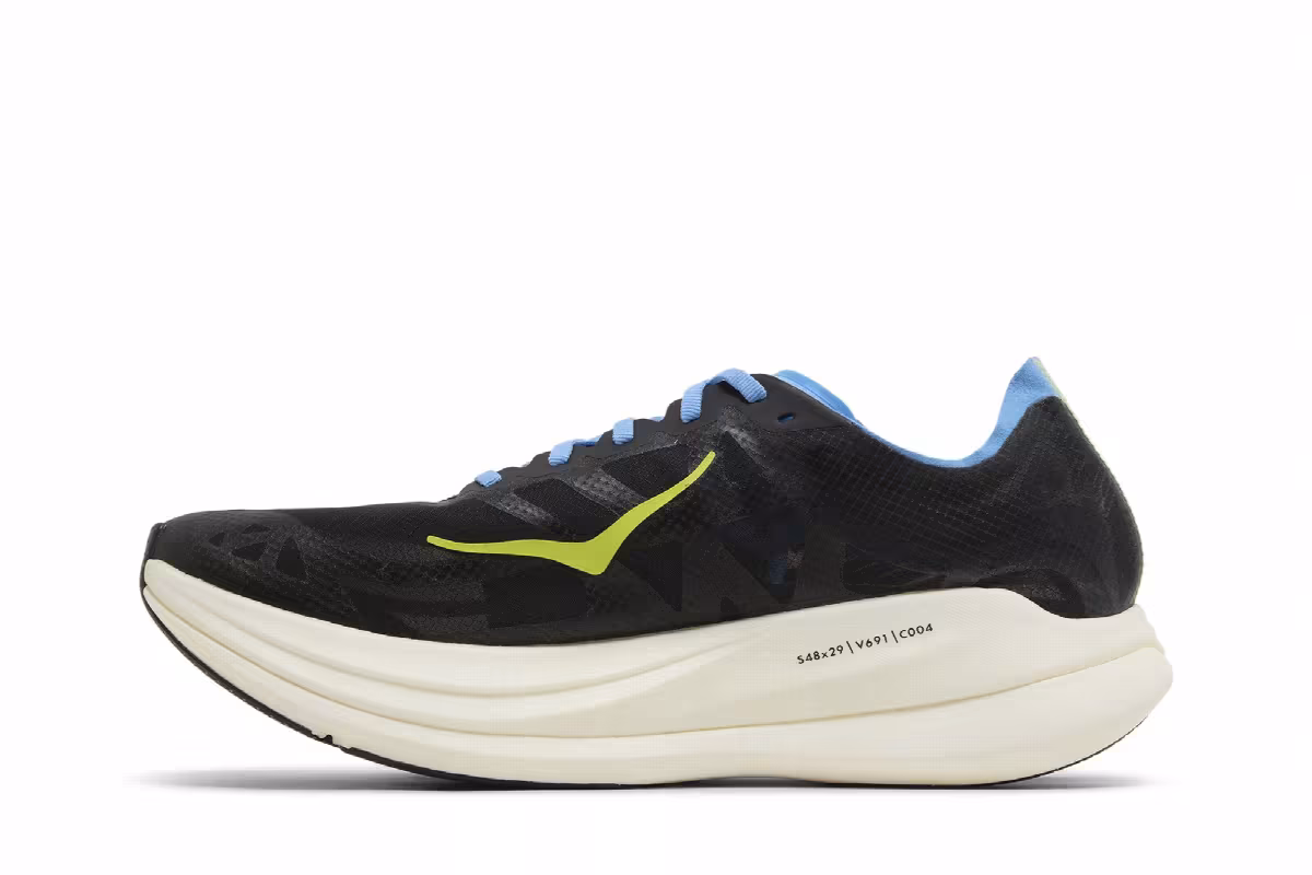 HOKA Rocket X 2 Black Rainbow, view 4