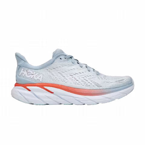 HOKA Wmns Clifton 8 Wide 'Blue Fog Plein Air'