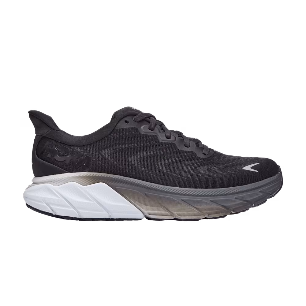 HOKA Women's Arahi 6 Wide Black White